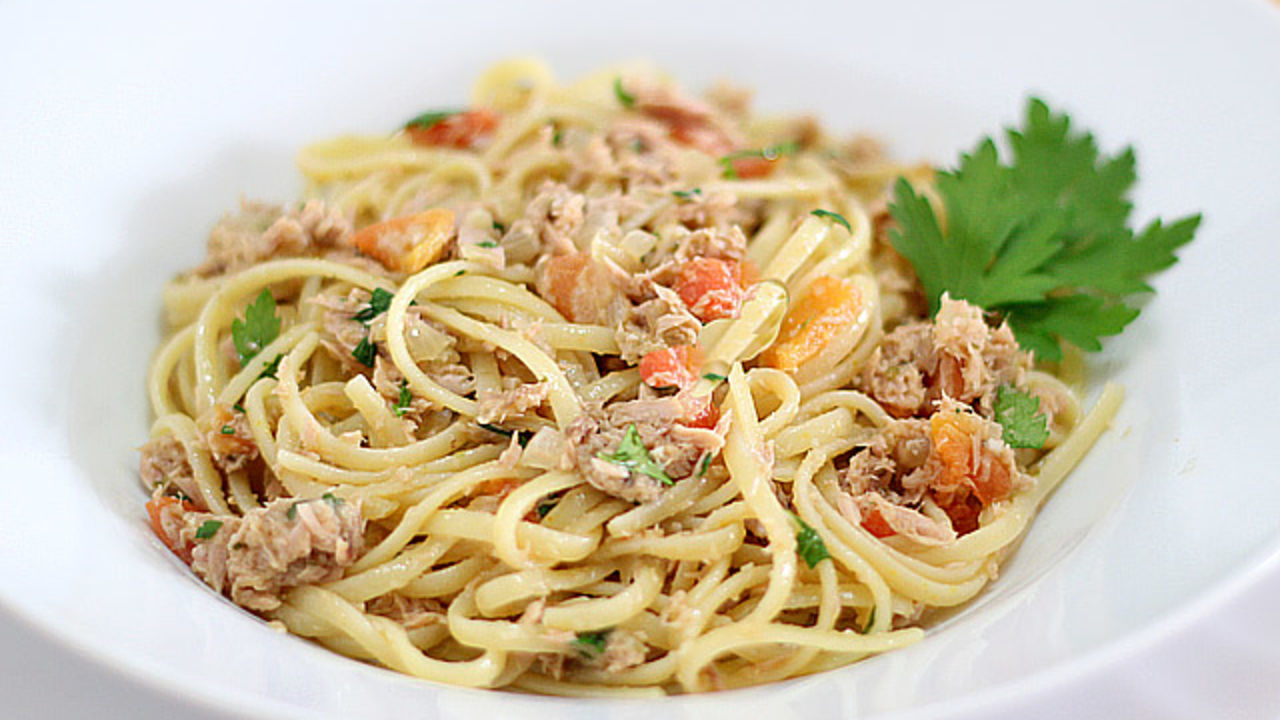 Espaguete de Atum