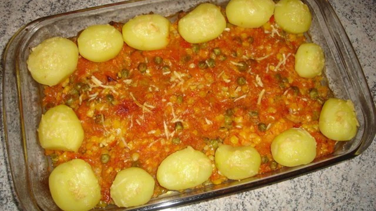 Filé de Peixe com Batatas Gratinadas