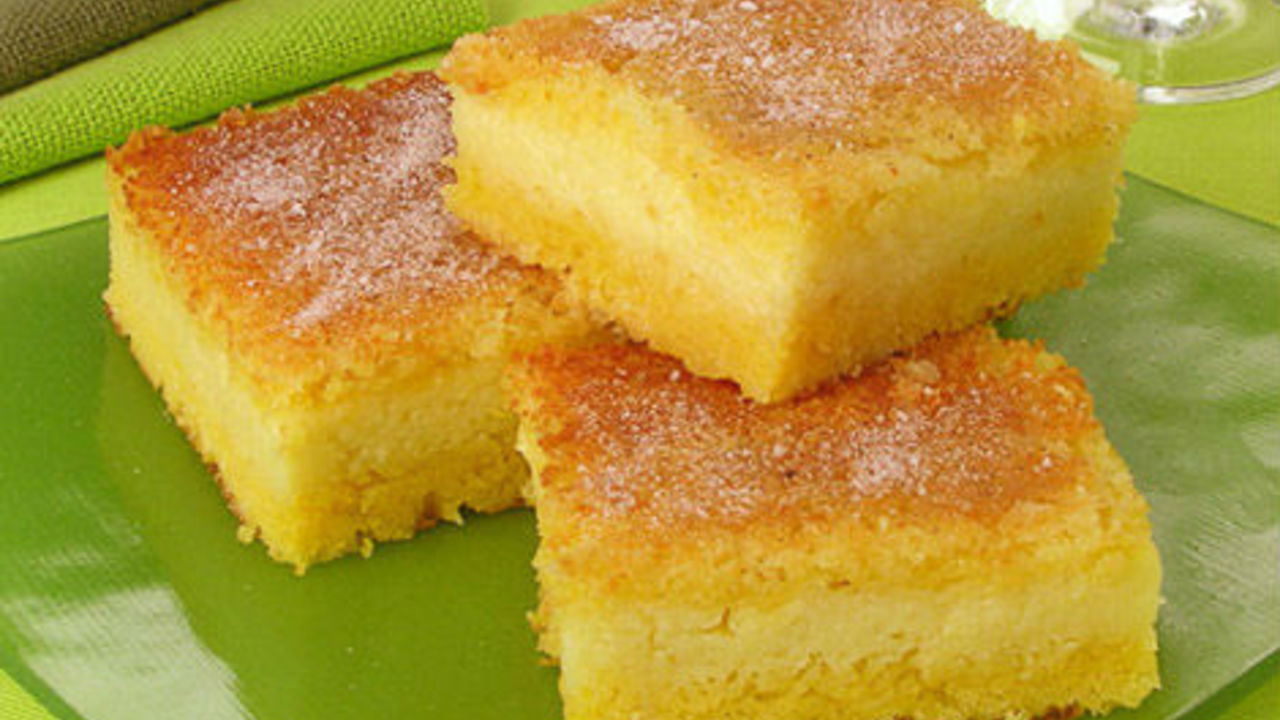 Bolo de Fubá Cremoso